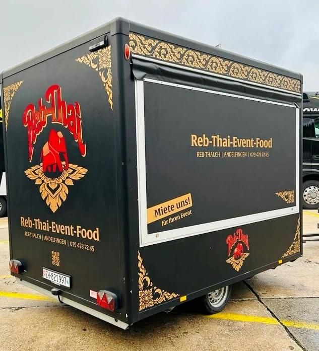 Streetfood-Wagen Reb-Thai